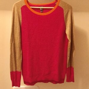 JC Penney Color Block Sweater | Size M
